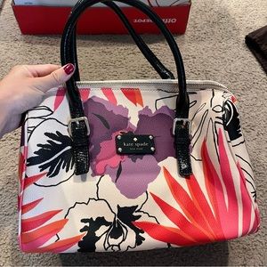 Kate Spade Tropical Floral Purse